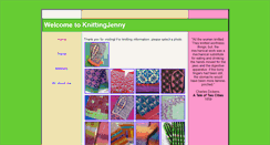 Desktop Screenshot of knittingjenny.com